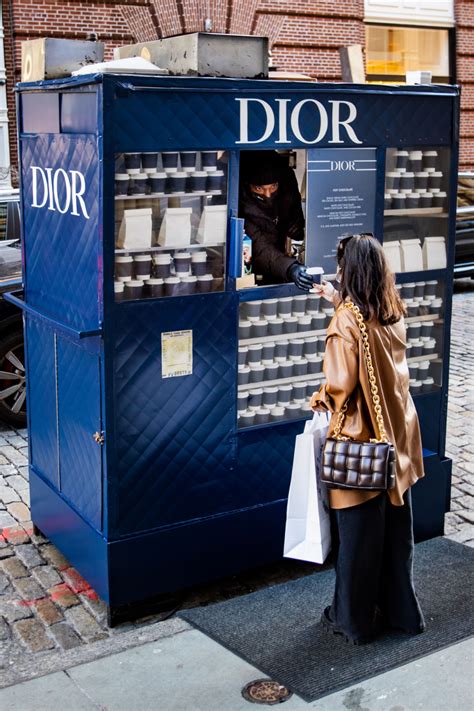 dior pop up cafe